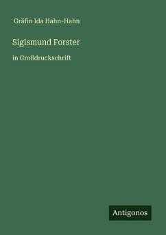 Cover Sigismund Forster