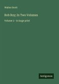 Rob Roy; In Two Volumes