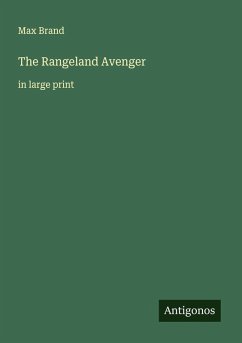 The Rangeland Avenger Cover The Rangeland Avenger