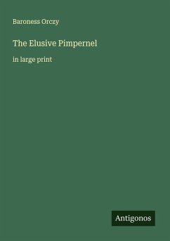 The Elusive Pimpernel Cover The Elusive Pimpernel