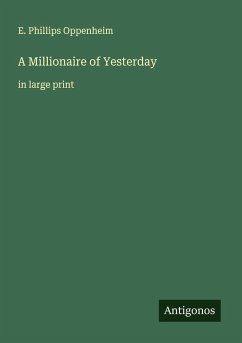 Cover A Millionaire of Yesterday