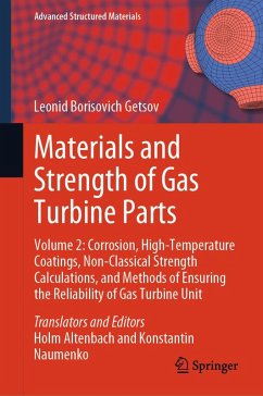 Cover Materials and Strength of Gas Turbine Parts (eBook, PDF)