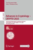 Advances in Cryptology - CRYPTO 2025 (eBook, PDF)