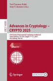 Advances in Cryptology - CRYPTO 2025 (eBook, PDF)