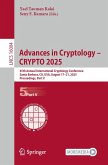 Advances in Cryptology - CRYPTO 2025 (eBook, PDF)