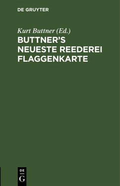 Cover Buttner's Neueste Reederei Flaggenkarte (eBook, PDF)
