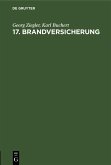 17. Brandversicherung (eBook, PDF)