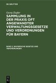 Bayerische Gesetze und Verordnungen (eBook, PDF)