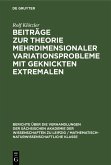 Beiträge zur Theorie mehrdimensionaler Variationsprobleme mit geknickten Extremalen (eBook, PDF)