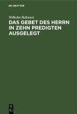 Das Gebet des Herrn in zehn Predigten ausgelegt (eBook, PDF)
