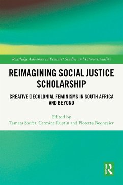Cover Reimagining Social Justice Scholarship (eBook, PDF)