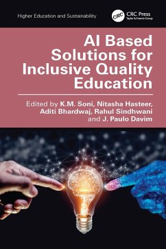 AI Based Solutions for Inclusive Quality Education (eBook, PDF) Cover AI Based Solutions for Inclusive Quality Education (eBook, PDF)