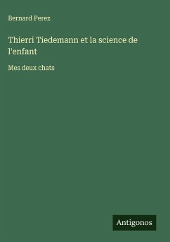 Cover Thierri Tiedemann et la science de l'enfant
