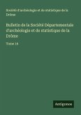 Bulletin de la Société Départementale d'archéologie et de statistique de la Drôme