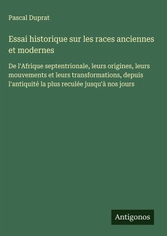 Cover Essai historique sur les races anciennes et modernes