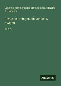Cover Revue de Bretagne, de Vendée & d'Anjou