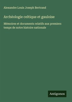 Cover Archéologie celtique et gauloise