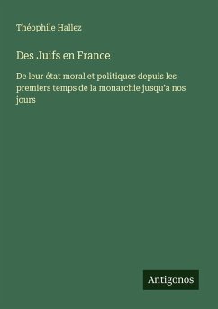 Cover Des Juifs en France