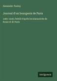Journal d'un bourgeois de Paris Journal d'un bourgeois de Paris