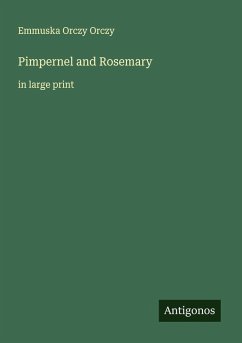 Cover Pimpernel and Rosemary