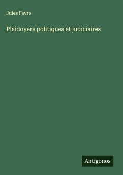 Cover Plaidoyers politiques et judiciaires