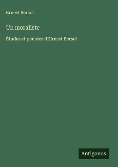 Un moraliste - Bersot, Ernest
