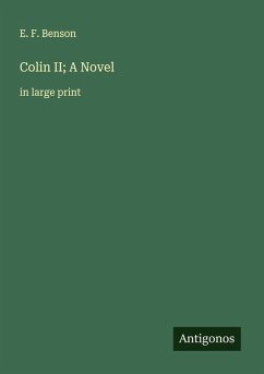 Cover Colin II; A Novel