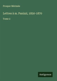 Cover Lettres à m. Panizzi, 1850-1870