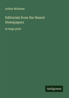 Cover Editorials from the Hearst Newspapers