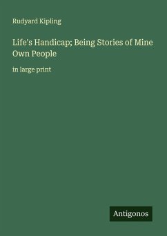Cover Life's Handicap; Being Stories of Mine Own People