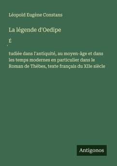 Cover La légende d'Oedipe