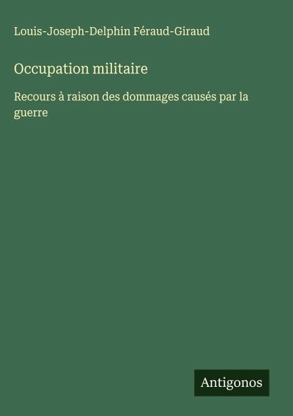 Occupation militaire
