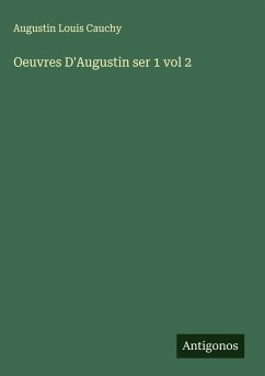 Cover Oeuvres D'Augustin ser 1 vol 2