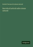 Raccolta di articoli sulle scienze naturali