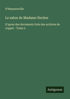 Cover Le salon de Madame Necker