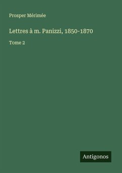 Cover Lettres à m. Panizzi, 1850-1870
