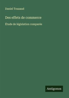 Cover Des effets de commerce