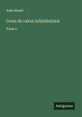 Cours de calcul infinitéstimal