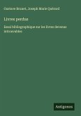 Livres perdus Livres perdus
