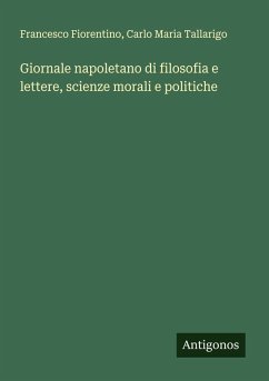 Cover Giornale napoletano di filosofia e lettere, scienze morali e politiche
