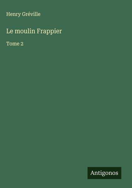 Le moulin Frappier