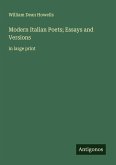 Modern Italian Poets; Essays and Versions Modern Italian Poets; Essays and Versions