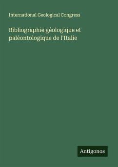 Cover Bibliographie géologique et paléontologique de l'Italie