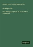 Livres perdus Livres perdus