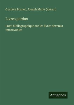 Cover Livres perdus