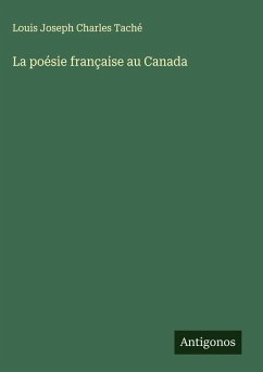 Cover La poésie française au Canada