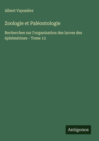 Zoologie et Paléontologie