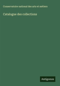Cover Catalogue des collections