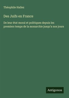 Cover Des Juifs en France