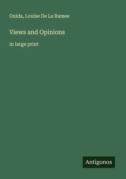 Views and Opinions